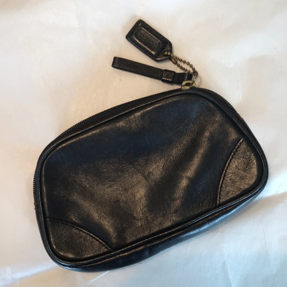 EUC Coach Small Leather Case